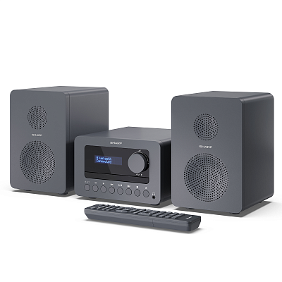 Музыкальный центр Sharp XL-B514(GY) Grey