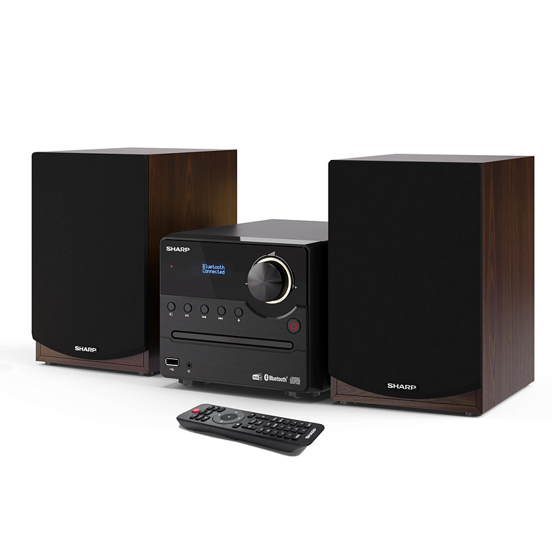 Музыкальный центр Sharp XL-B517D(BR) Brown купить в официальном