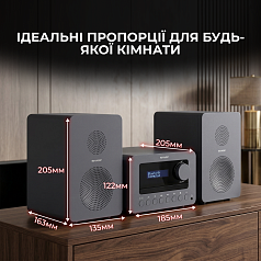 Музыкальный центр Sharp XL-B512(BR) Brown купить в официальном