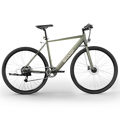 Электровелосипед Sharp 20.5" Olive Green Pearl (BK-GS03E-G)